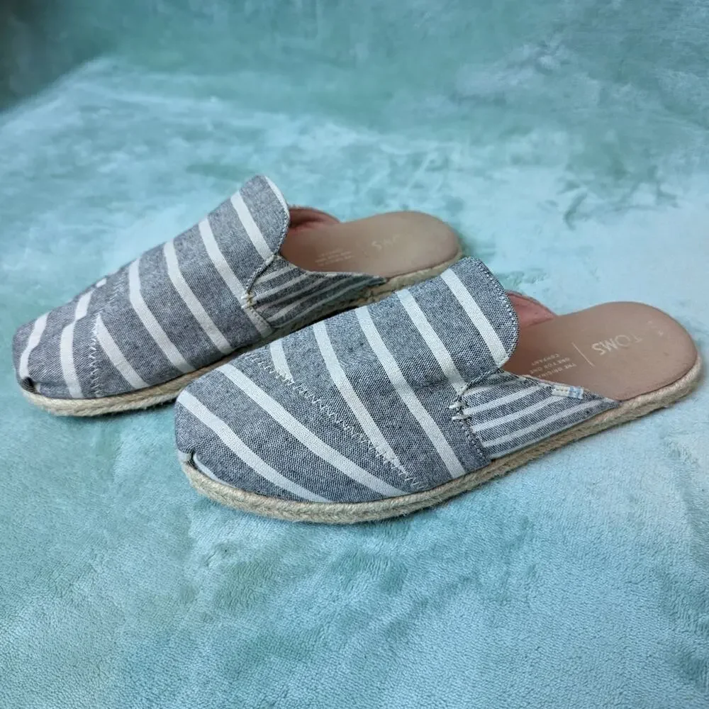 TOMS Nova Women's Striped Slide 7.5